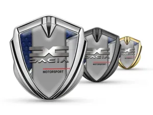 Dacia Silikon Emblem Abzeichen Tuning Stil Glänzend Finish